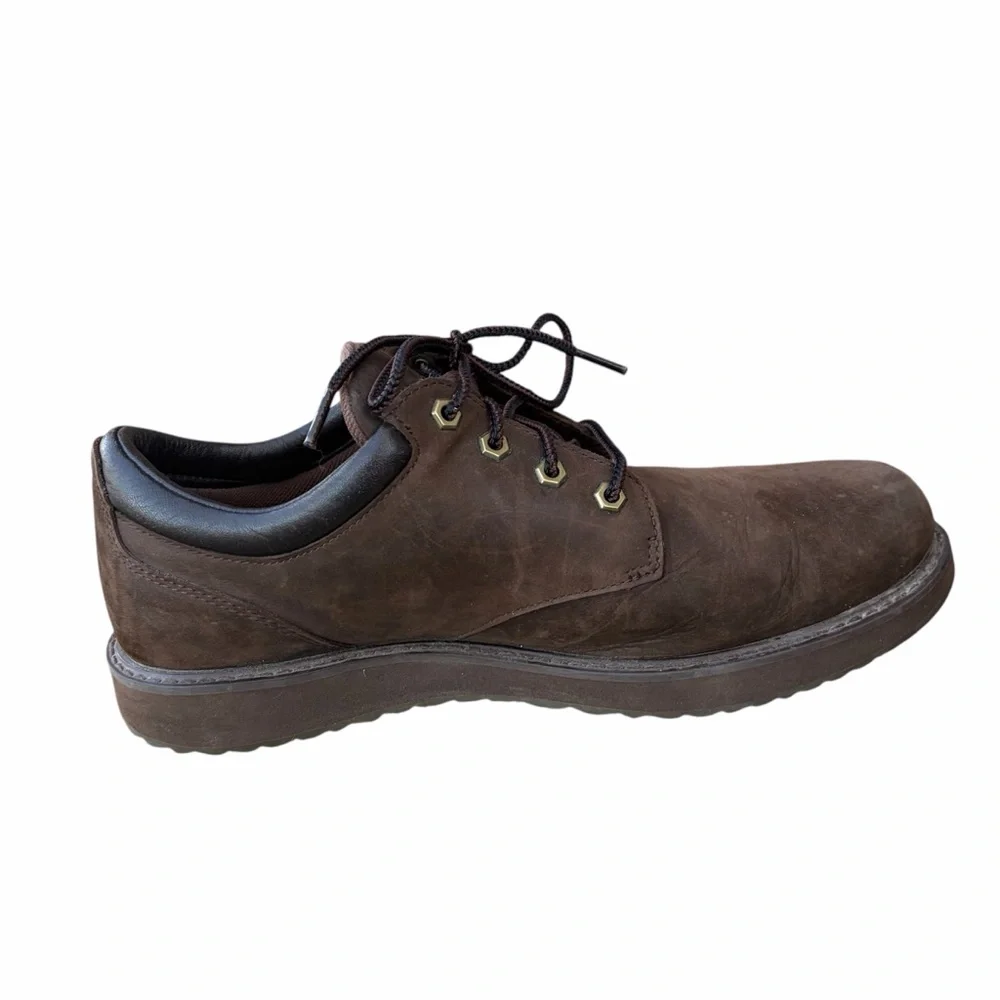 L.L. Bean Stonington Brown Leather Oxford Shoe Men’s Size 11.5 - Picture 7 of 11